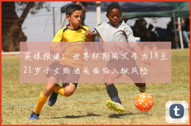 英媒报道：世界杯期间父母为18至21岁子女购酒或面临入狱风险